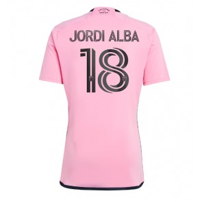 Inter Miami Jordi Alba #18 Replika Hjemmebanetrøje 2024-25 Kortærmet